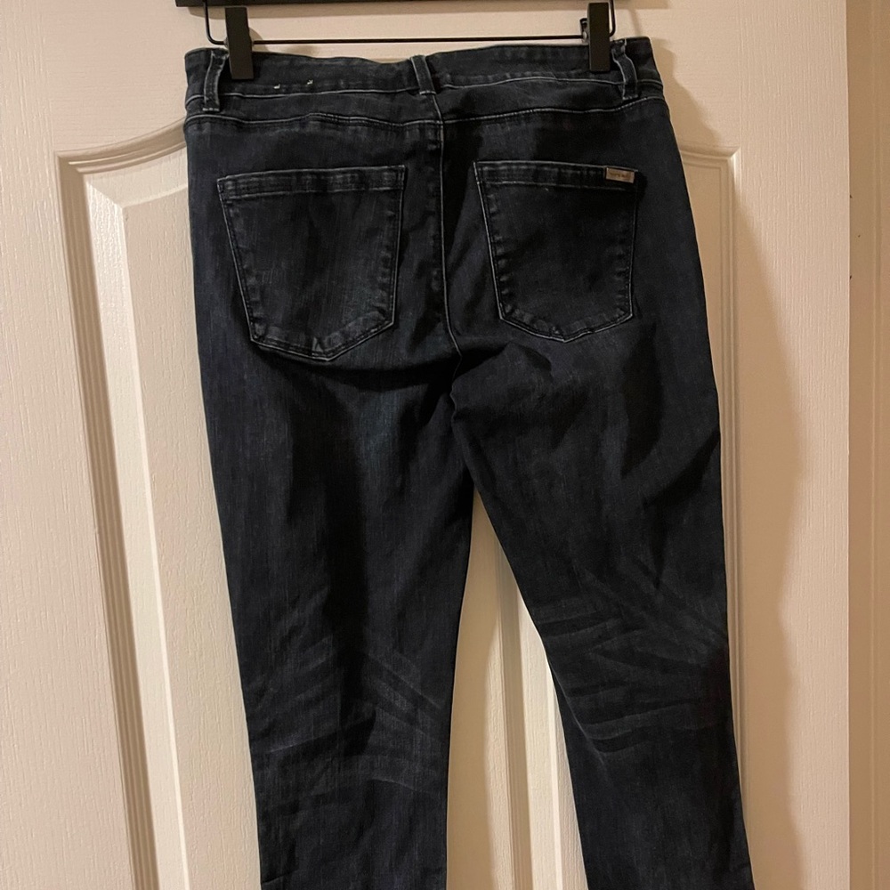 Dark blue skinny jeans from White House Black Market